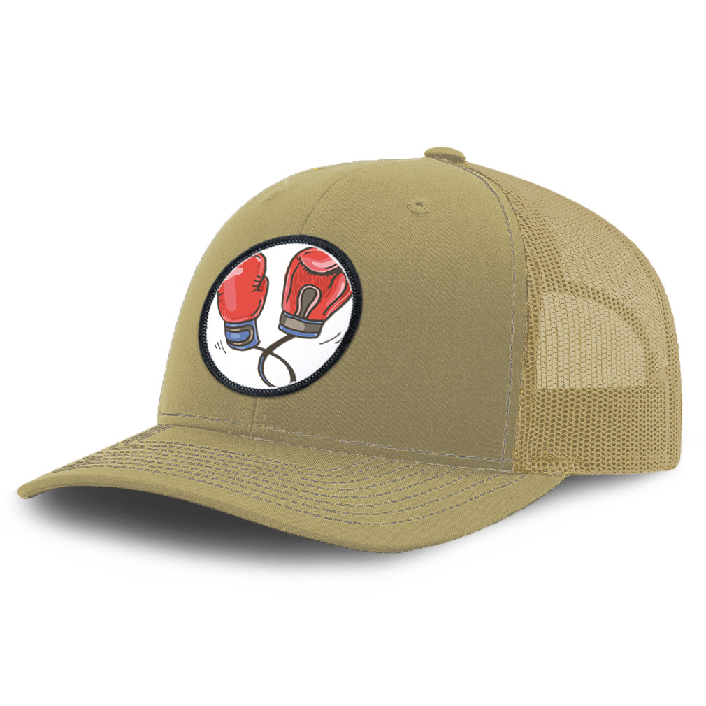 Patch Hat Trucker Baseball Cap Boxing Gloves Sports Boxing Olympics ...